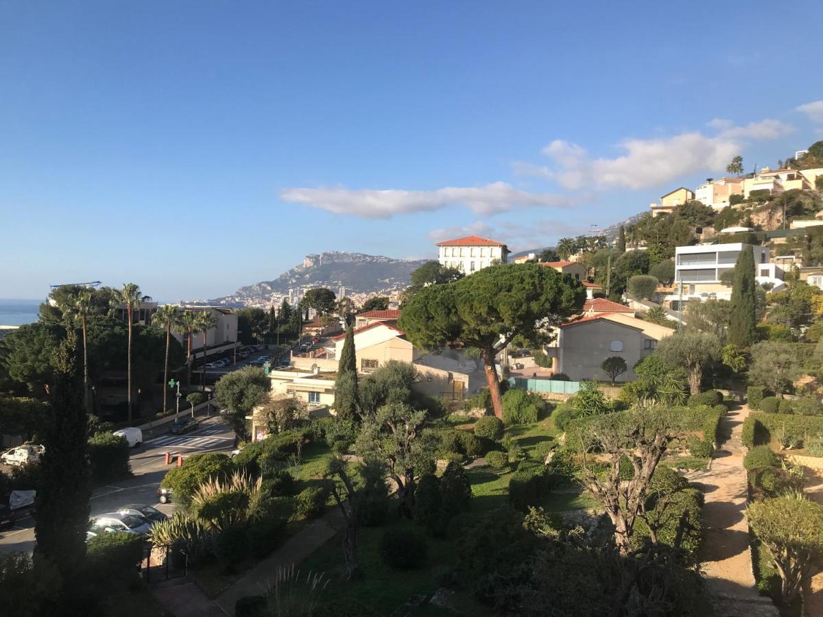Charmant 2 Pieces Vue Sur Mer Et Monte-Carlo A Roquebrune Cap Martin Exterior photo