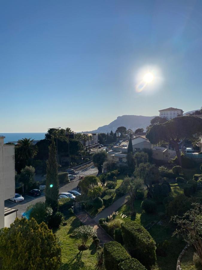 Charmant 2 Pieces Vue Sur Mer Et Monte-Carlo A Roquebrune Cap Martin Exterior photo