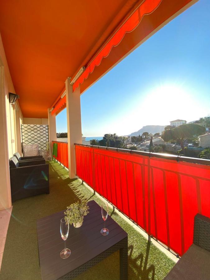 Charmant 2 Pieces Vue Sur Mer Et Monte-Carlo A Roquebrune Cap Martin Exterior photo