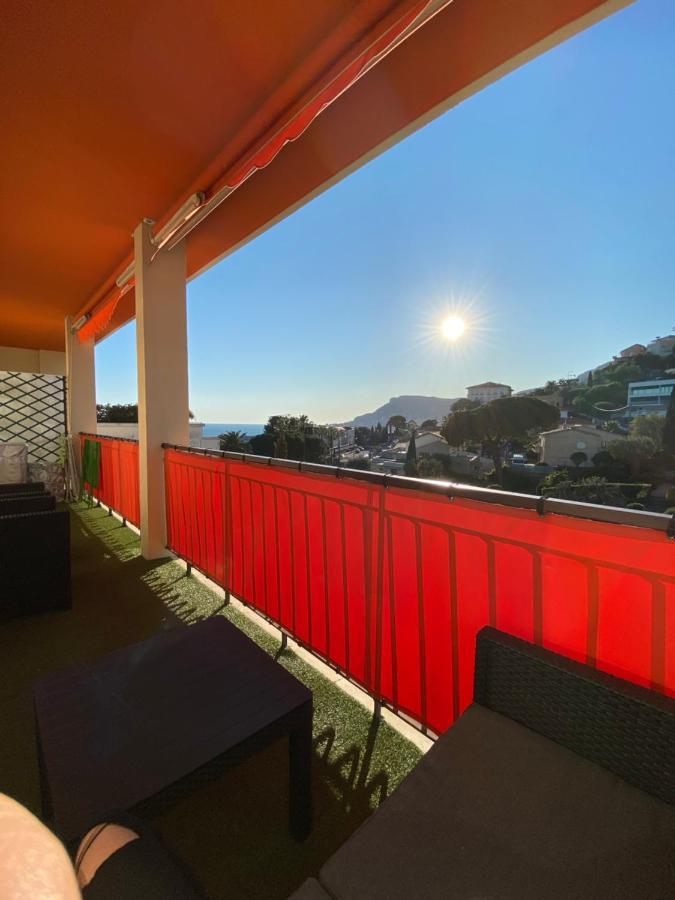 Charmant 2 Pieces Vue Sur Mer Et Monte-Carlo A Roquebrune Cap Martin Exterior photo