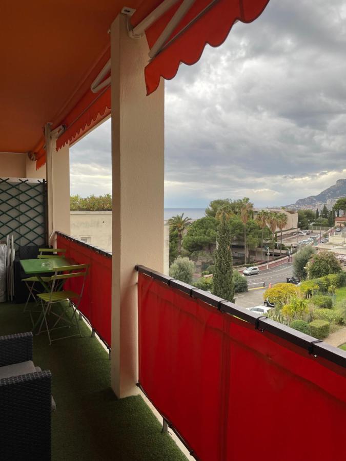 Charmant 2 Pieces Vue Sur Mer Et Monte-Carlo A Roquebrune Cap Martin Exterior photo